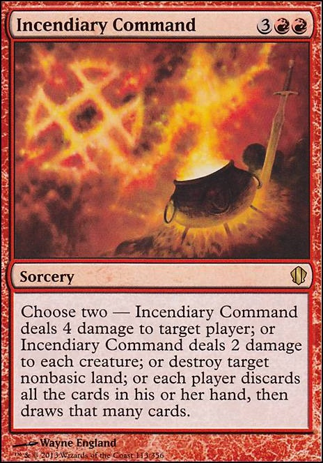 Featured card: Incendiary Command