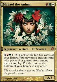 Mayael the Anima feature for Life Finds A Way [Mayael Hyperbudget EDH]