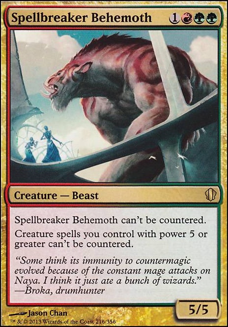 Featured card: Spellbreaker Behemoth