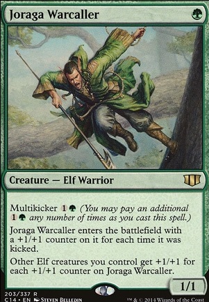 Joraga Warcaller feature for 60 Card Commander: Elves