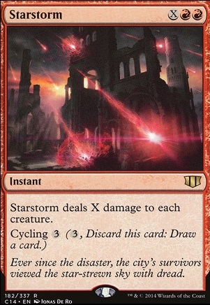 Featured card: Starstorm