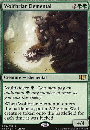 Featured card: Wolfbriar Elemental