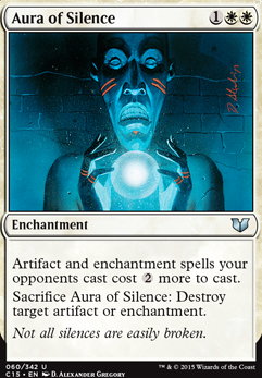 Featured card: Aura of Silence