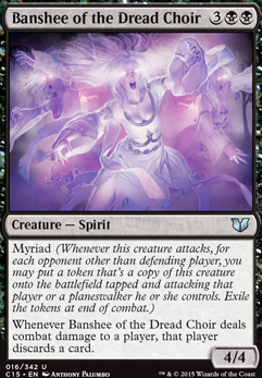 Banshee of the Dread Choir feature for Tides of Terror EDH