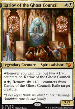 Karlov of the Ghost Council feature for Karlov Lifegain Budget