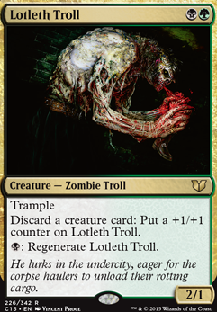 Lotleth Troll feature for Black/Green Lotleth Troll Dredge