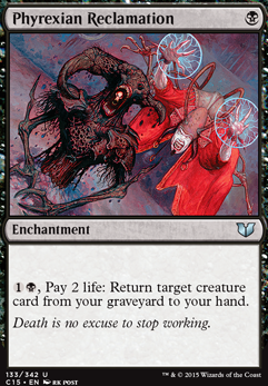 Phyrexian Reclamation feature for Miss Murder, Can I? cEDH Braids - Retired
