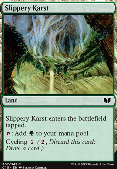 Featured card: Slippery Karst