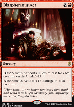 Blasphemous Act feature for Shimatsu the Bloodcloaked EDH