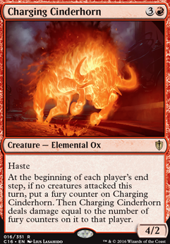 Featured card: Charging Cinderhorn