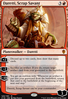 Commander: Daretti, Scrap Savant