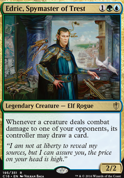 Commander: Edric, Spymaster of Trest