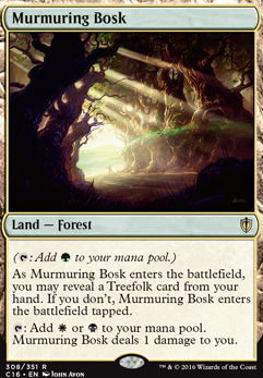 Featured card: Murmuring Bosk
