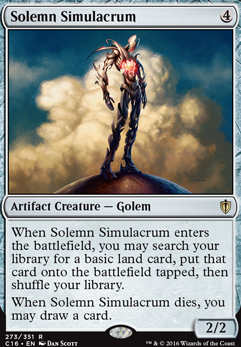 Featured card: Solemn Simulacrum