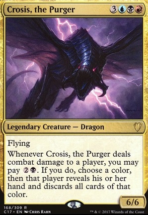 Crosis, the Purger feature for 100 Cards, 100 Expansions: 25 Years of Magic