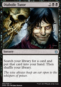 Diabolic Tutor feature for Jund Skeletons