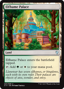 Elfhame Palace feature for Llanowar's Kickin' Kavu