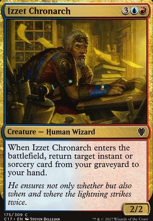 Izzet Chronarch feature for Inalla and the Chamber of Secrets