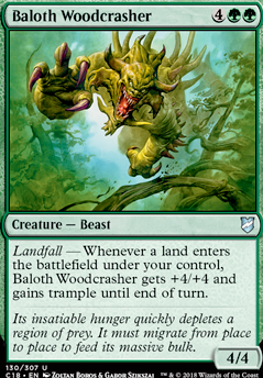 Baloth Woodcrasher feature for Landfall forever