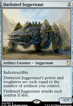 Featured card: Darksteel Juggernaut