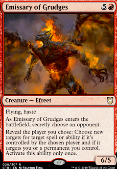 Featured card: Emissary of Grudges
