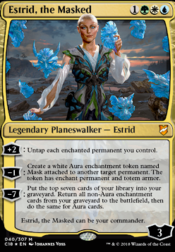 Estrid, the Masked feature for Estrid, the Masked EDH 5.0