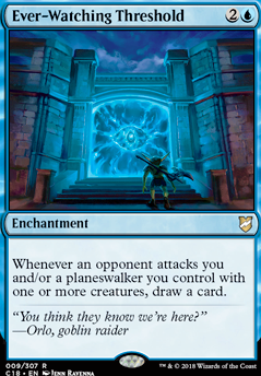 Ever-Watching Threshold feature for Bottle Grotto (Círdan EDH)