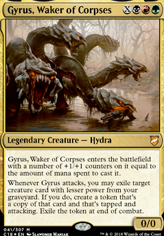 Gyrus, Waker of Corpses feature for Gyrus Master of Hydras