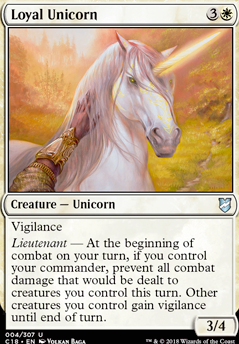 Commander: Loyal Unicorn
