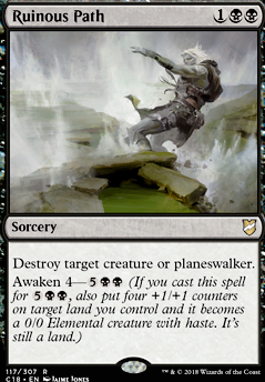 Featured card: Ruinous Path