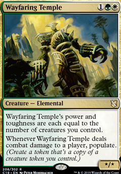 Wayfaring Temple feature for Eternal Artisan: Selesnya Wayfaring Tokens