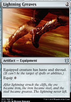 Lightning Greaves feature for Alela, Artful Provacateur