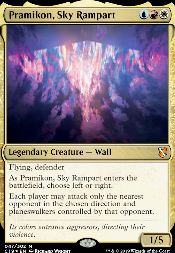 Pramikon, Sky Rampart feature for Pramikon, The Great Wall of AMERICA