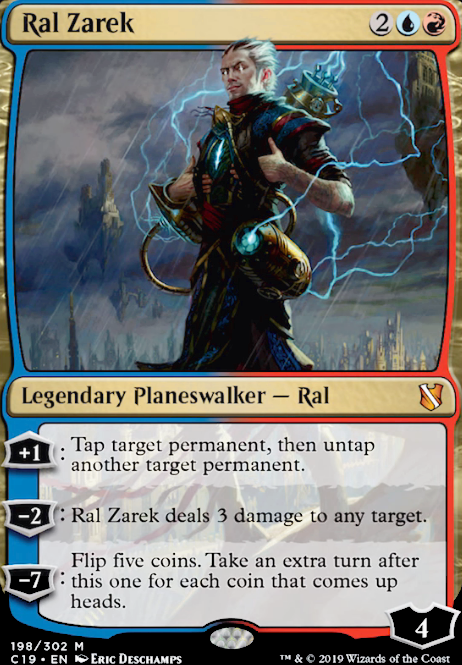 Ral Zarek feature for Ultimate Izzet (Ral) Theme Deck