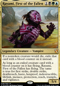 Rayami, First of the Fallen feature for Rayami Keyword Deck