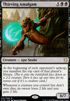 Thieving Amalgam feature for Make it Quick (Mono-black leftovers)