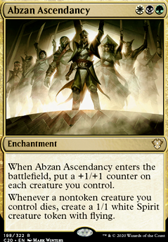Abzan Ascendancy feature for "Ghave"er of counters