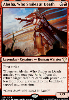 Commander: Alesha, Who Smiles at Death