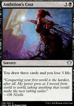 Ambition's Cost Ambition's Cost