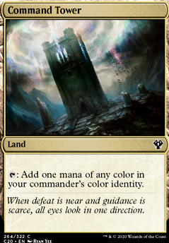 Command Tower feature for Glenn Voltron EDH