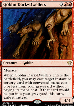 Goblin Dark-Dwellers feature for Competitive Frontier Mardu Goggles