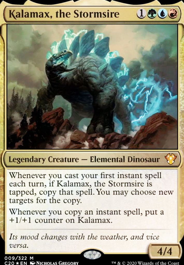 Kalamax, the Stormsire feature for Kalamax, Arcane Kaiju