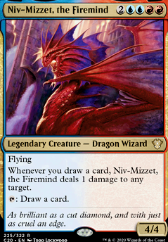 Niv-Mizzet, the Firemind feature for Let's Get Weird