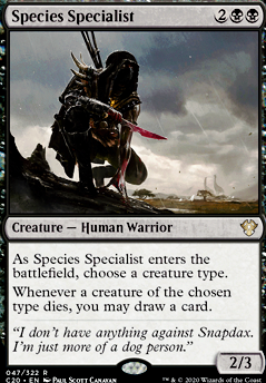 Featured card: Species Specialist