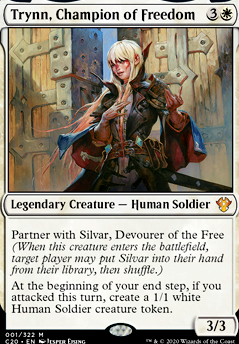 Trynn, Champion of Freedom feature for Human Deck