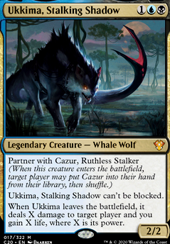 Ukkima, Stalking Shadow feature for The goodest fish (3c foodchain)