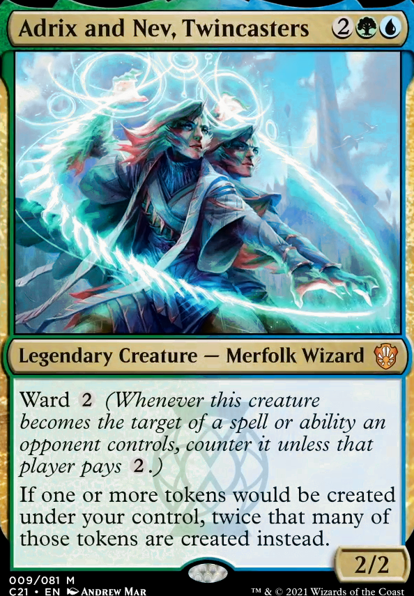 Adrix and Nev, Twincasters feature for wizard deck 3