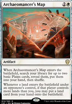 Featured card: Archaeomancer's Map