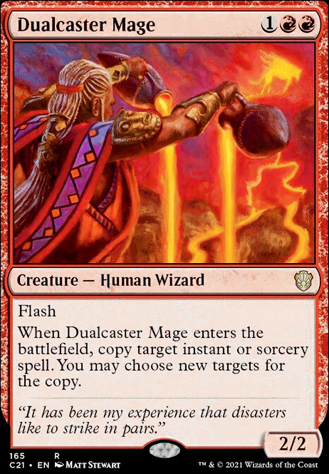 Dualcaster Mage feature for U/R Mages