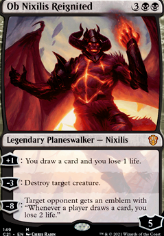 Ob Nixilis Reignited feature for Sacrificial Punish-Draw